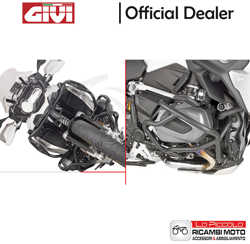 TN5128 GIVI PARAMOTORE PARACOLPI NERO BMW R 1250 GS R RS 2019 2020 2021 2022