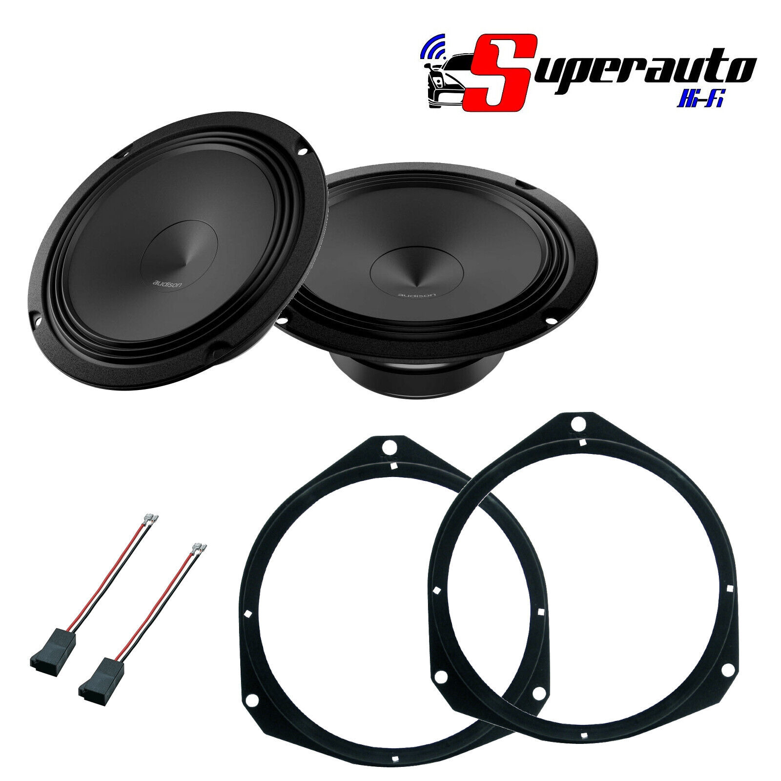AUDISON AP 6.5 Woofer fit Alfa Romeo Giulietta 10-14 Anteriori Casse Auto AP6.5