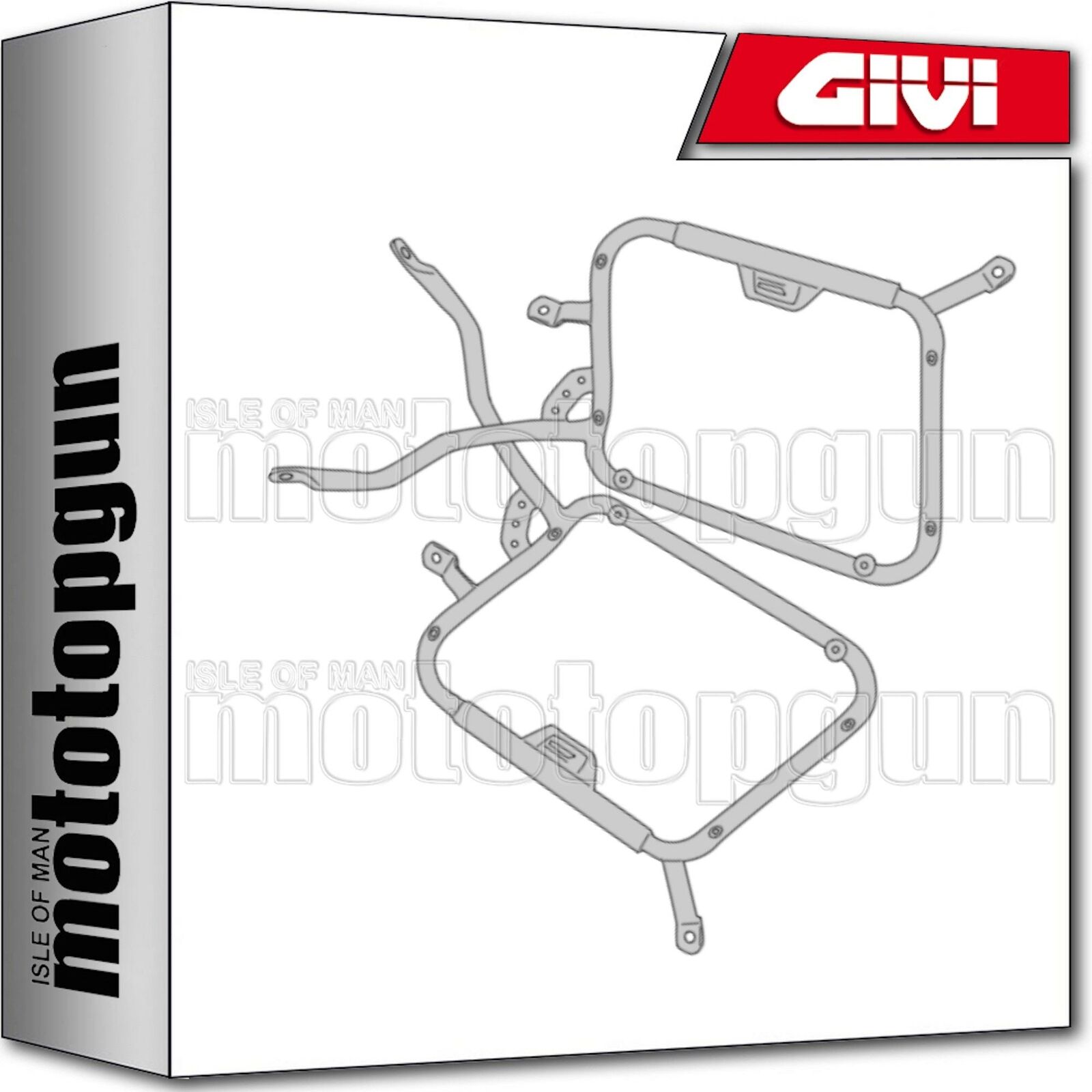 GIVI PORTAVALIGIE LATERALE V35 V37 MONOKEY HONDA NC 750 S 2018 18