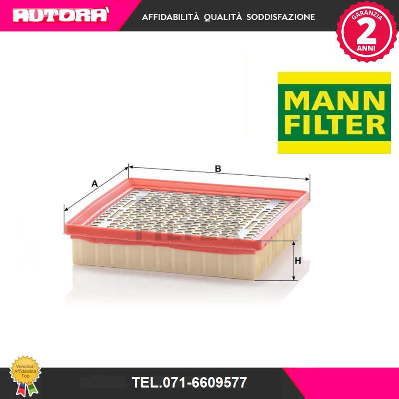 C2055 Filtro aria (MARCA MANN FILTER).