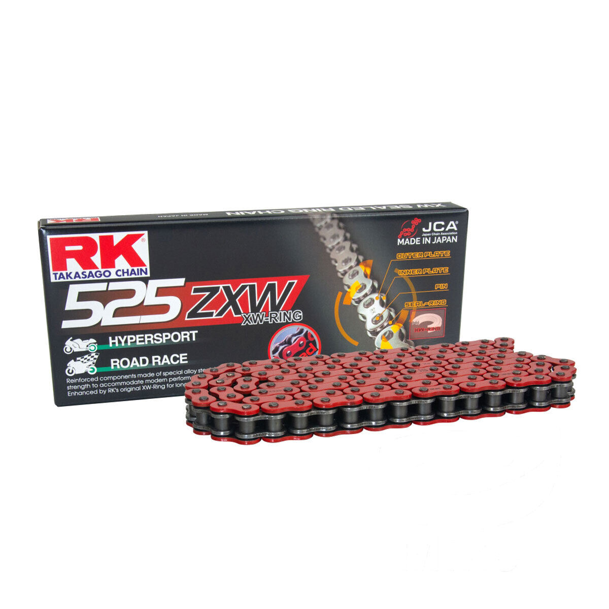 CATENA TRASMISSIONE RK XW 525 ZXW/116 PER MV AGUSTA BRUTALE 800 RC 2018-2019