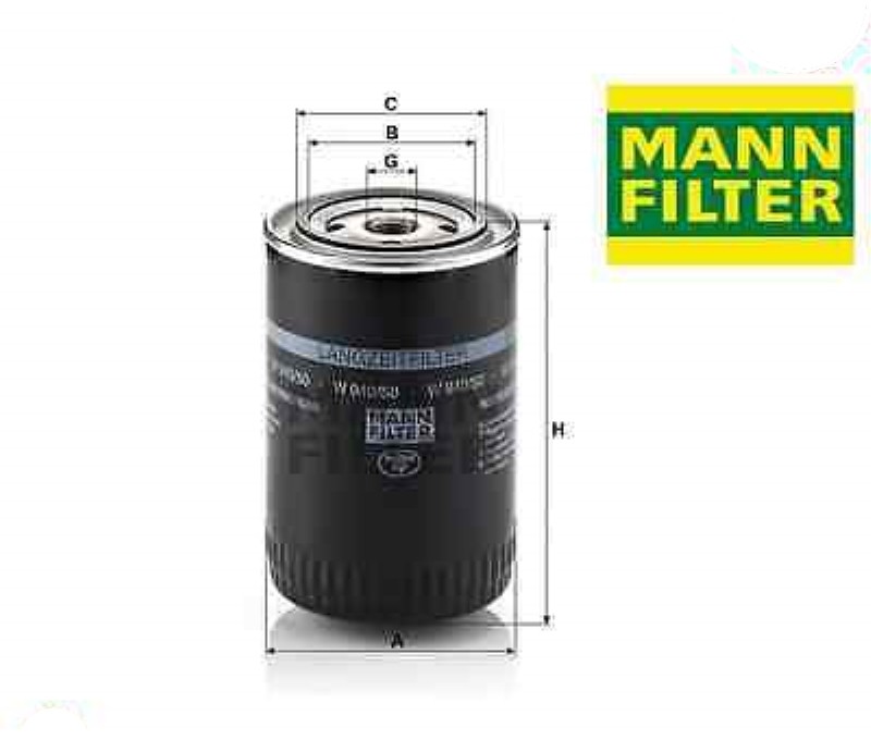 W94050 Filtro olio (MARCA-MANN)