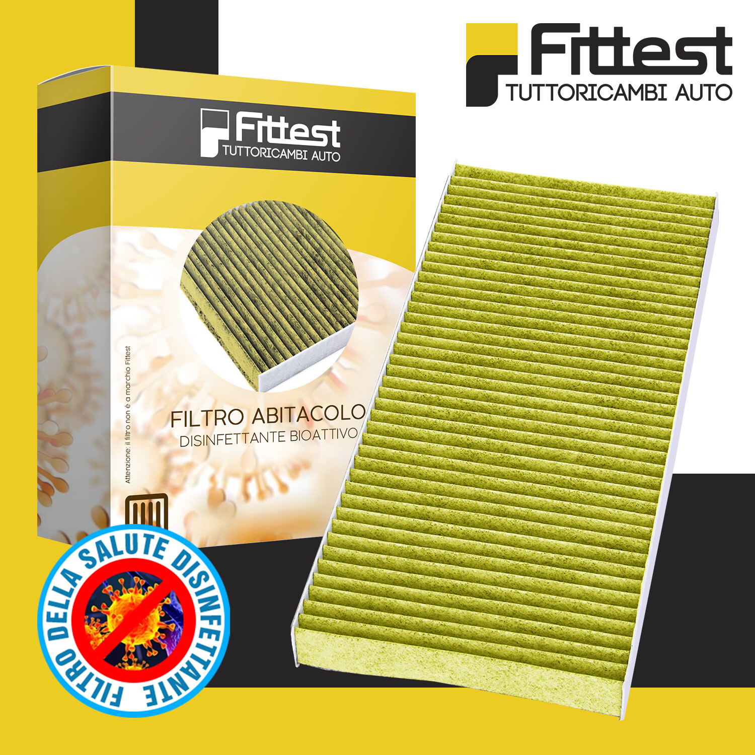 Filtro abitacolo Mercedes Classe A W169 B W245 2004 > 2012 Disinfettante Aria