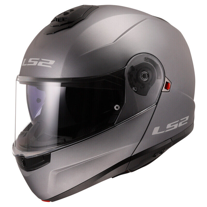CASCO MODULARE LS2 STROBE II FF908 TITANIUM OPACO TAGLIA XL