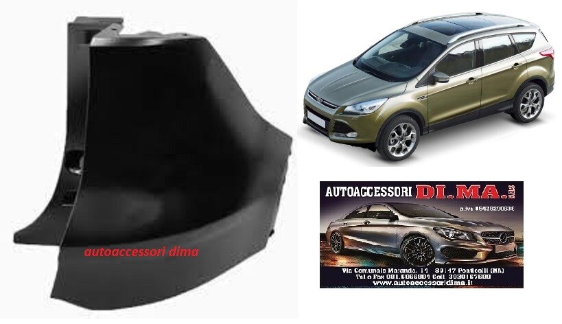 CANTONALE PARAURTI POSTERIORE DX FORD KUGA 2013-2016 NUOVO spedizione gratis