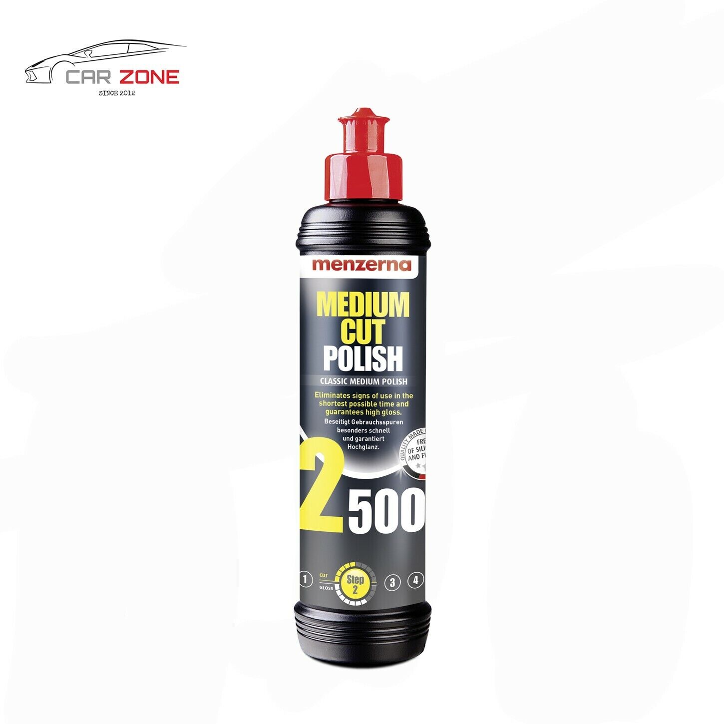 Menzerna Medium Cut Polish 2500 (250 ml) Pasta lucidante medio-abrasiva