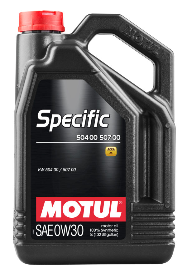 38837752 - MOTUL Olio lubrificante per motori SPECIFIC VW 504.00-507.00 0W30 5L