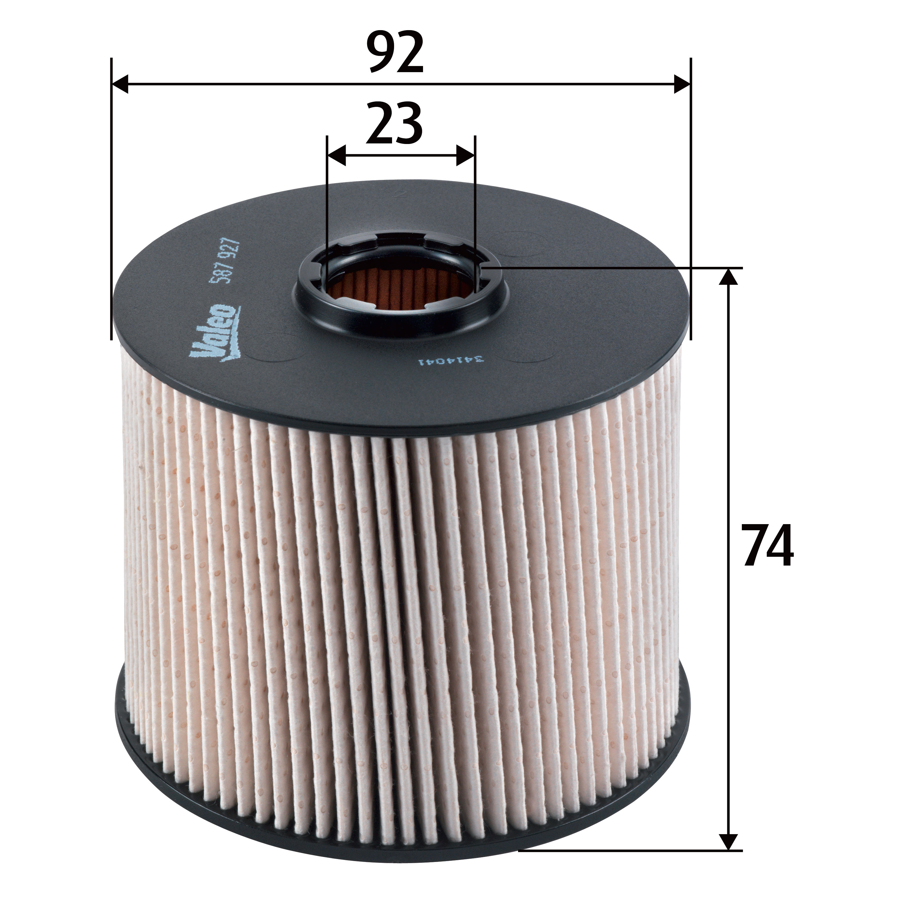 Valeo Filtro Carburante a Cartuccia per Veicoli Citroen Fiat Ford Peugeot DS