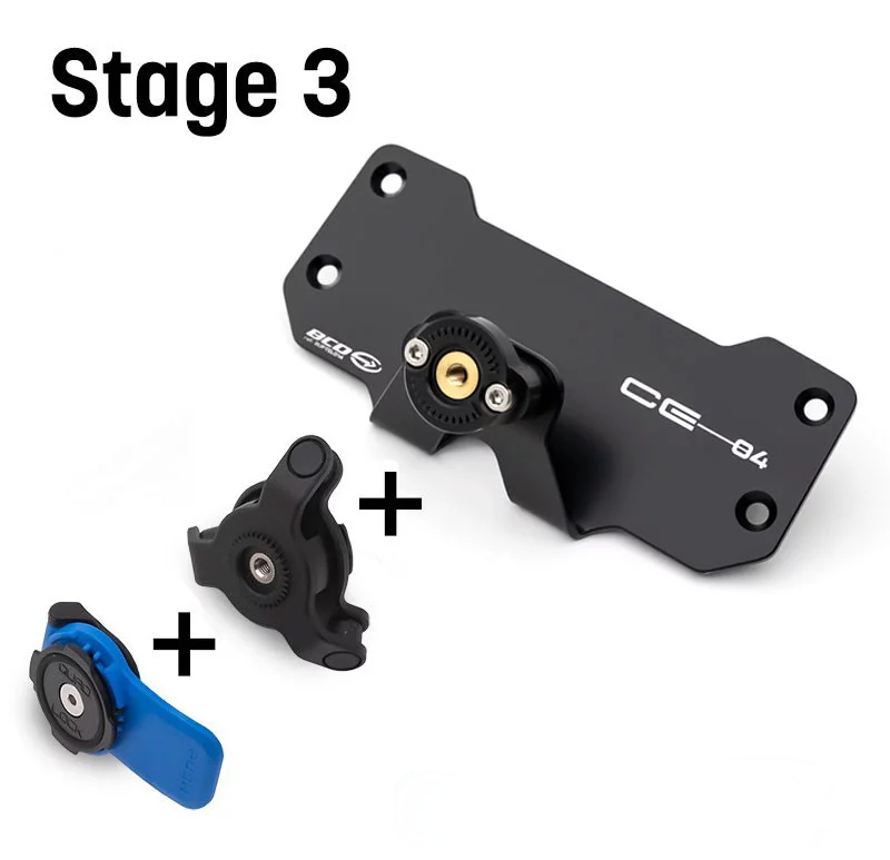 BCD SUPPORT TELEPHONE BCD convient pour BMW CE 04 - QUADLOCK - STAGE 3