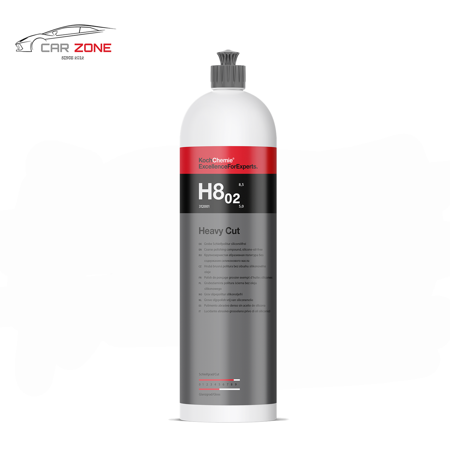 KOCH CHEMIE H8.02 Heavy Cut (1000 ml) Lucido abrasivo a grana grossa