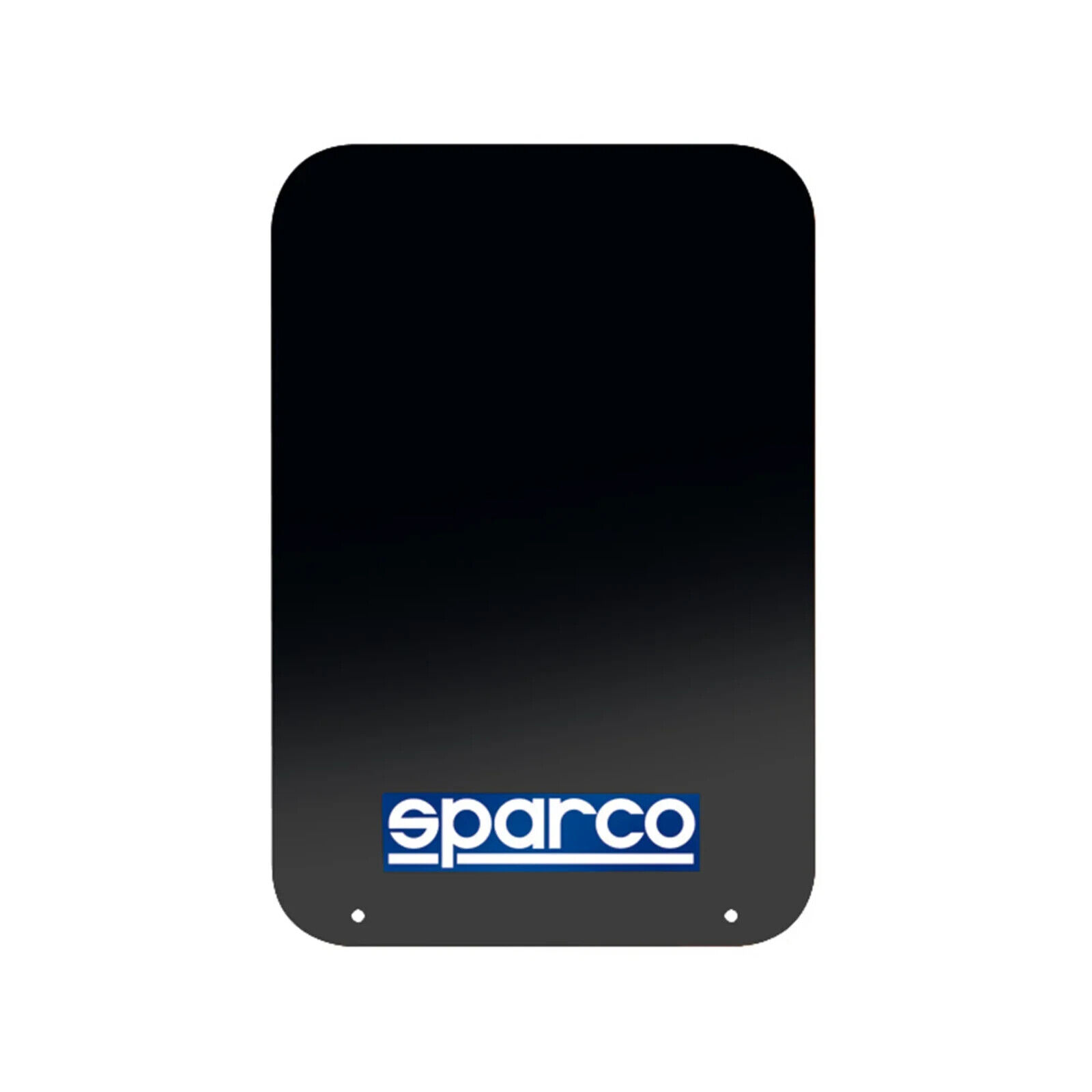 03791NR Coppia Lastre paraspruzzi auto Rally Sparco NERE gomma  ritagliabili