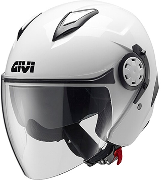 Casco jet 12.3 mod. STRATOS Givi Bianco Lucido Taglia Size S