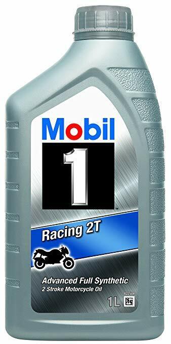 OLIO MOTORE MOBIL 1 RACING 2T 2 TEMPI 1 LITRO 5055107453445