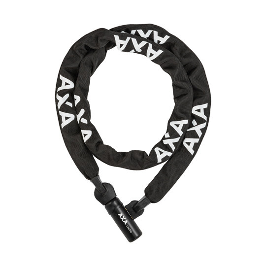 Antivol velo chaine a cle d7.0 x 1.80m axa linq city 180 noi