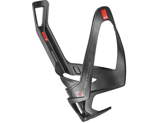 Portaborraccia Elite Rocko Carbon nero/rosso/opaco