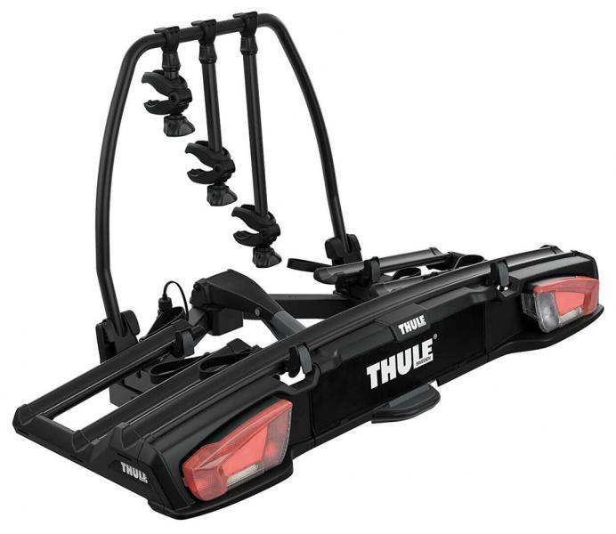 Thule 939001 Portabici da gancio traino VeloSpace XT 3 bici 13 poli nero