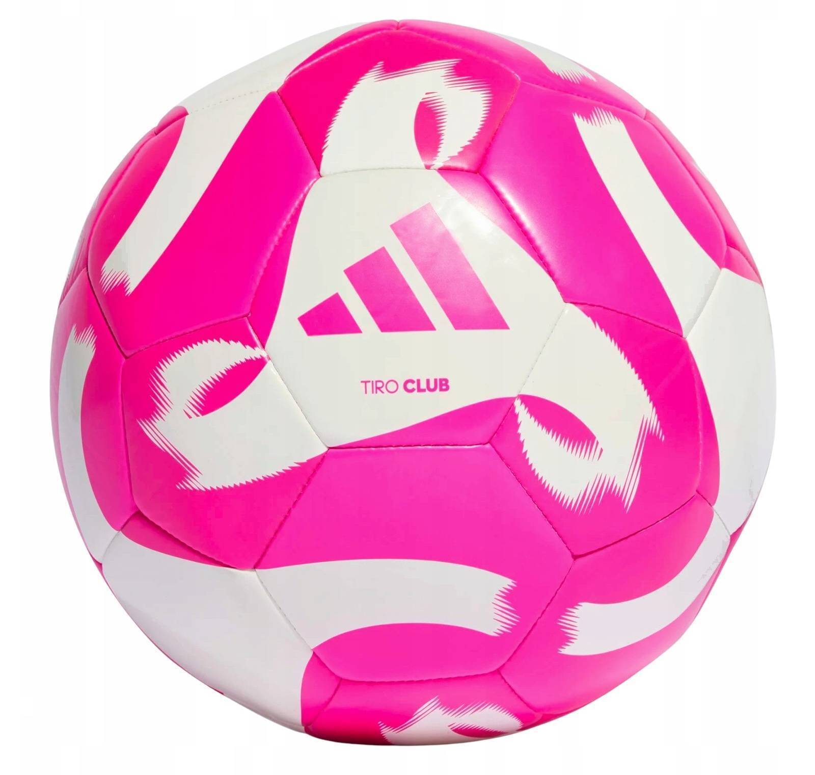 Pallone da calcio Adidas Tiro Club HZ6913 Taglia: 5 Colore: rosa