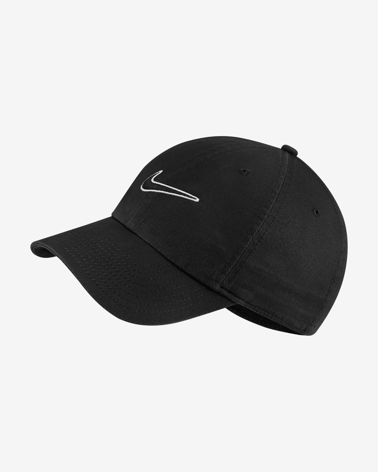 Nike Cappellino Sportswear Heritage 86, Unisex -  010 (Nero/Bianco)
