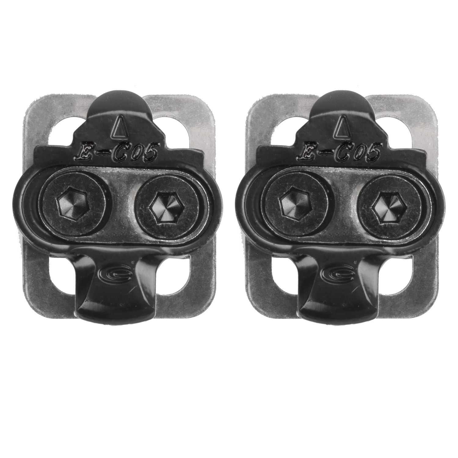 Tacchette pedali EXUSTAR E-C05F SPD compatibili nero