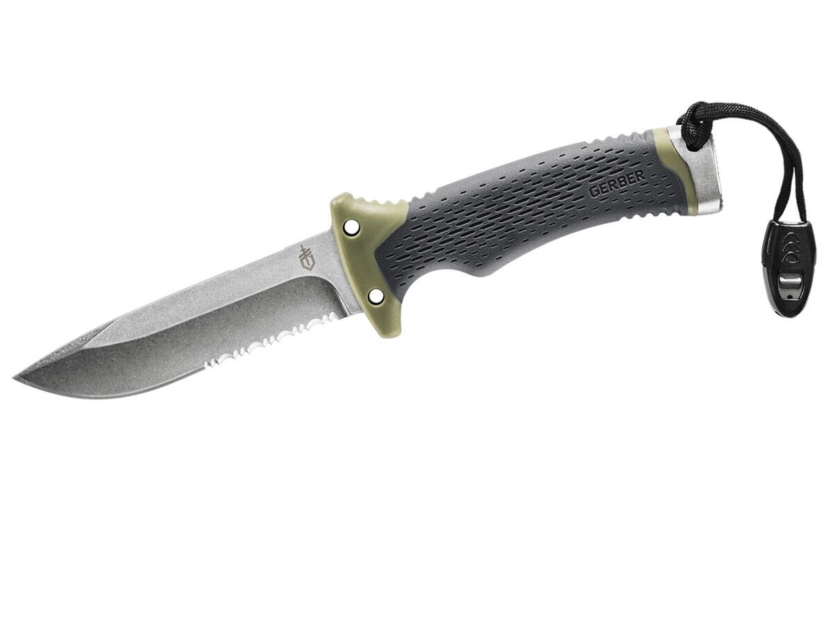 COLTELLO GERBER ULTIMATE SURVIVAL FIXED GREEN