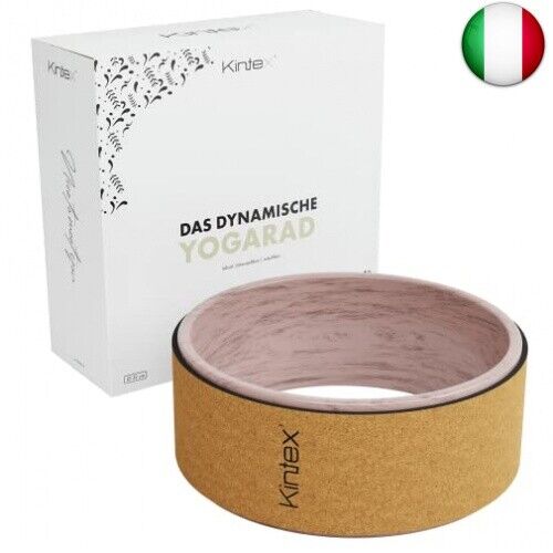 Kintex Tappetino da yoga in sughero, pilates, ginnastica, fitness, stabile e