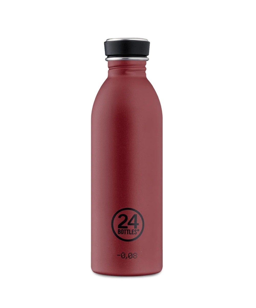 24 Bottles Urban Stone country red, bottiglia in acciaio, 500 ml Rosso 805151392