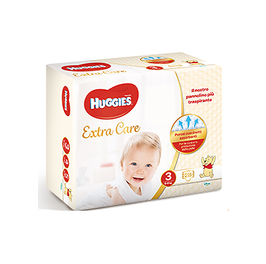 Huggies Extra Care Taglia 3 40 Pannolini