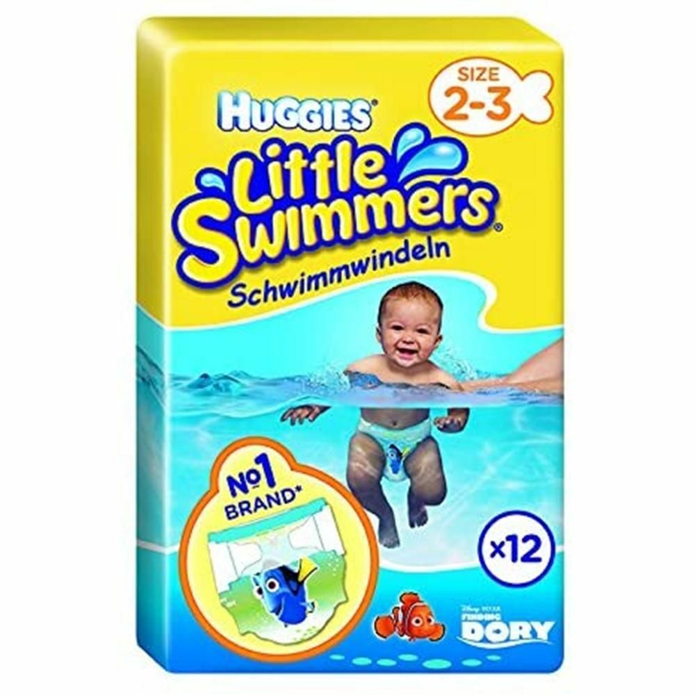 HUGGIES LITTLE SWIMMERSTG.S TAGLIA  2/3  Pacco da 12 Pezzi