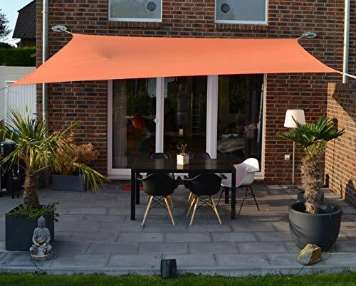 Sonnensegel 400X300 Terra Poly, Inkl. Befestigung. (p7r)