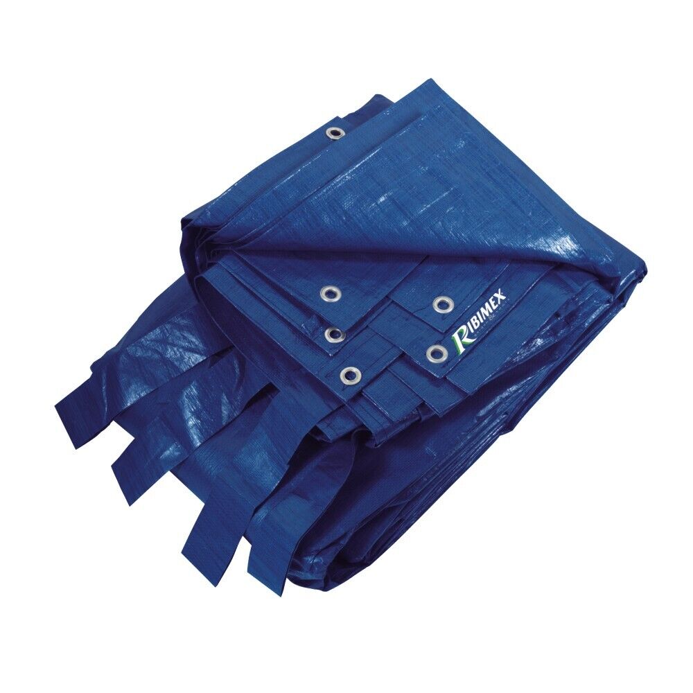 TELO TELONE OCCHIELLATO ESTERNO IMPERMEABILE PISCINA 5x8mt RIBIMEX