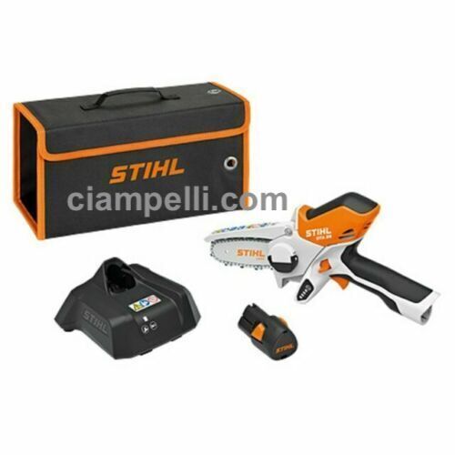 Potatore seghetto STIHL GTA 26 lama 10 cm SET con batteria AS 2 caricatore AL 1