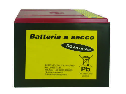 BATTERIE A SECCO 130AH 9V P/ELETT.441219