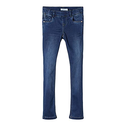 Name It Nkfpolly Skinny Dnm Legging 1182-To Noos, Jeans Bambine E Ragazze, Blu (Dark Blue Denim), 152