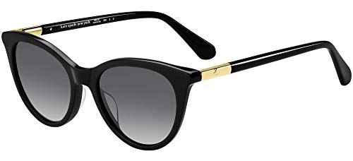 Kate Spade Janalynn/S 807/Wj Black Sunglasses Unisex Acetate, Standard, 51 Occhiali, 807, Donna