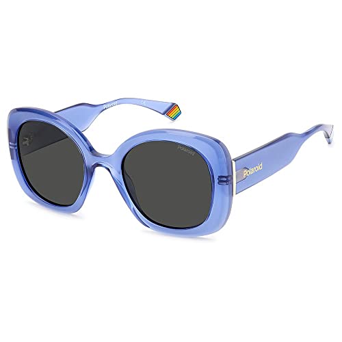 Polaroid Pld 6190/S Sunglasses, Mvu/M9 Azure, 52 Women'S