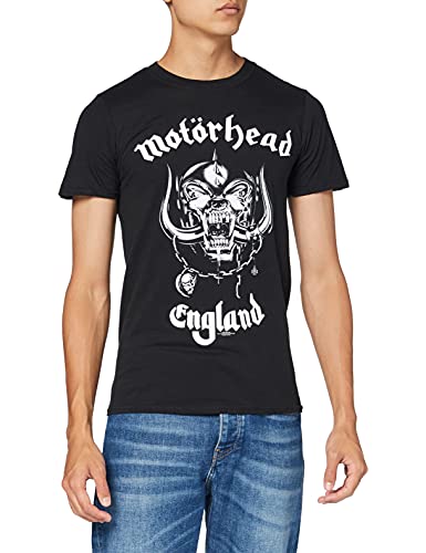 Rock Off Motorhead England, T-Shirt Uomo, Schwarz, Large