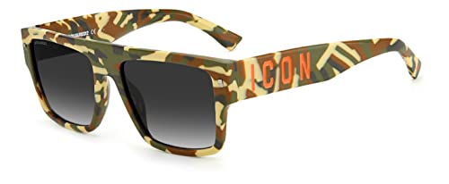 Dsquared2 Icon Icon 0003/S Sunglasses, 6Db/9O Camo, 60 Unisex