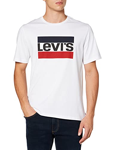 Levi'S Sportswear Logo Graphic 84 Sportswear L, Maglietta Uomo, Bianco (84 Sportswear Logo White White), L