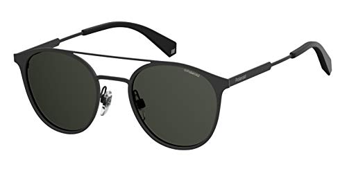 Polaroid Pld 2052/S M9 807 51, Occhiali Da Sole Unisex - Adulto, 807/M9 Black, 51