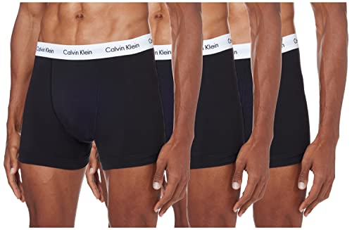 Calvin Klein Trunk 3Pk 0000U2662G Boxer, Nero (Black), Xs Uomo