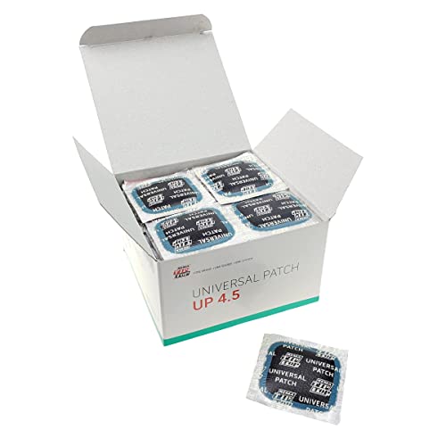 Rema Tiptop Patch 100Pz. Up4.5 Rappezzo Per Riparazione Pneumatici 37X37Mm - Adatto Per La Riparazione A Freddo Dei Pneumatici