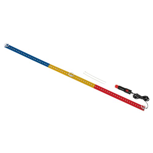 Bandiera Da Tavolo Illuminata A Led 90 Cm, 72 Led, 24V - Romania