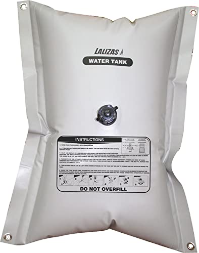 Nuovarade Serbatoi Di Acqua Flessibile 29 X 24In – 55Lt – Grigio