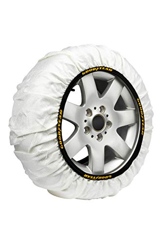Goodyear Set Di 2 Catene Da Neve In Tessuto Per Auto Goodyear Snow & Road, Taglia Xxl