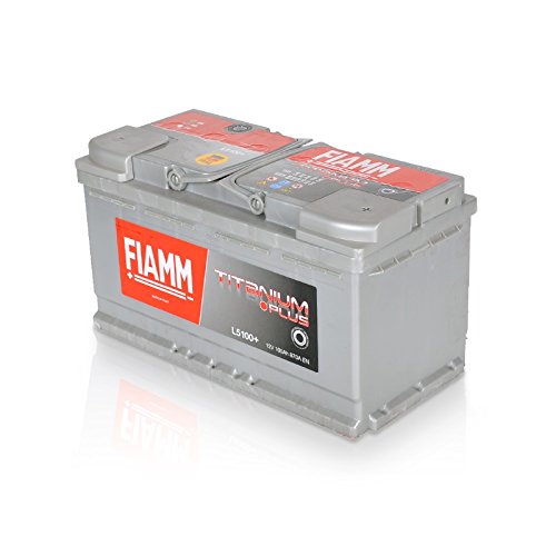 Batteria Auto Fiamm Cod L5100+ Titanium Plus 100Ah 870A Polo Positivo A Destra
