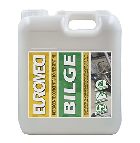 Euromeci Bilge, Detergente Concentrato Per Sentine, 5.000 Ml
