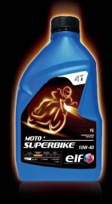 Elf Olio Moto 4 Tempi Superbike 10W40 Conf. Da 1 Lt.