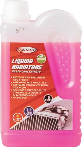 Liquido Radiatore Rosso Effetto Anticongelante -38°C 500Ml