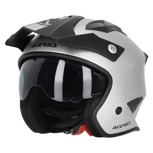 Acerbis Casco Jet Jet Aria Metallic Grigio 25.937.856.062 Taglia S