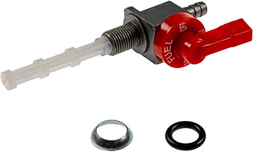 Rubinetto Benzina Rosso Ciclomotore M10 Universale Moto Pgt 102 103 104 105 Garelli Fantic Morini Rizzato